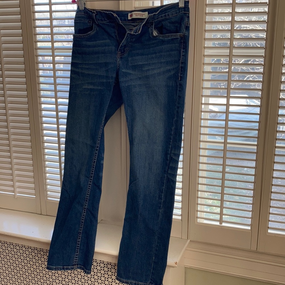 Levi’s Performance 511 Slim Boys Blue Jeans